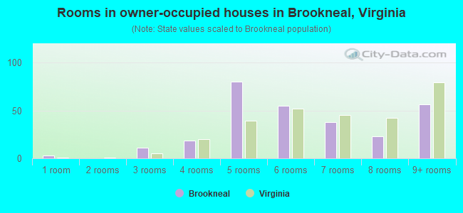 Rooms in owner-occupied houses in Brookneal, Virginia