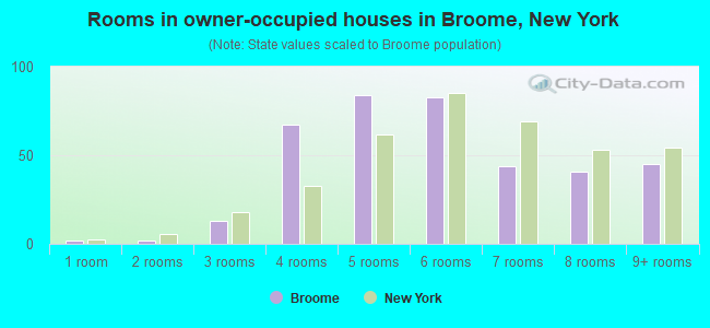 Rooms in owner-occupied houses in Broome, New York