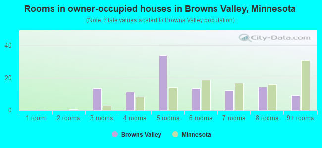 Rooms in owner-occupied houses in Browns Valley, Minnesota