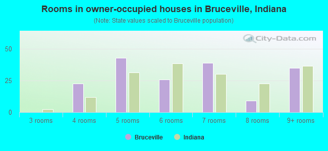 Rooms in owner-occupied houses in Bruceville, Indiana