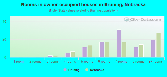 Rooms in owner-occupied houses in Bruning, Nebraska