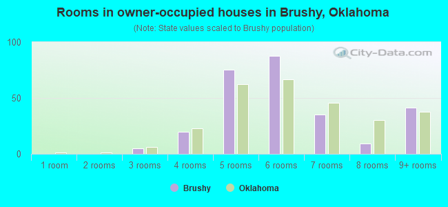 Rooms in owner-occupied houses in Brushy, Oklahoma