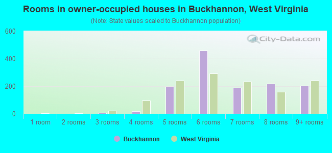 Rooms in owner-occupied houses in Buckhannon, West Virginia
