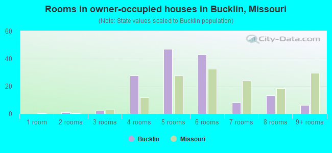 Rooms in owner-occupied houses in Bucklin, Missouri