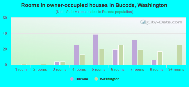 Rooms in owner-occupied houses in Bucoda, Washington