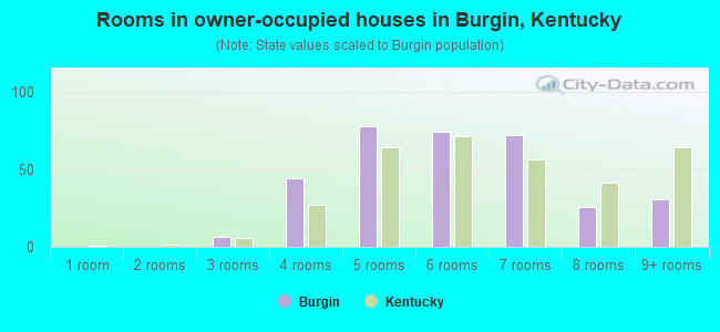 Rooms in owner-occupied houses in Burgin, Kentucky