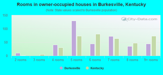 Rooms in owner-occupied houses in Burkesville, Kentucky