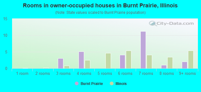 Rooms in owner-occupied houses in Burnt Prairie, Illinois