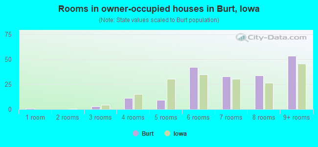Rooms in owner-occupied houses in Burt, Iowa
