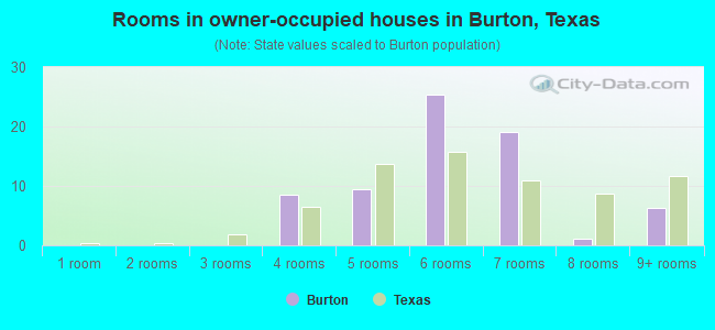 Rooms in owner-occupied houses in Burton, Texas