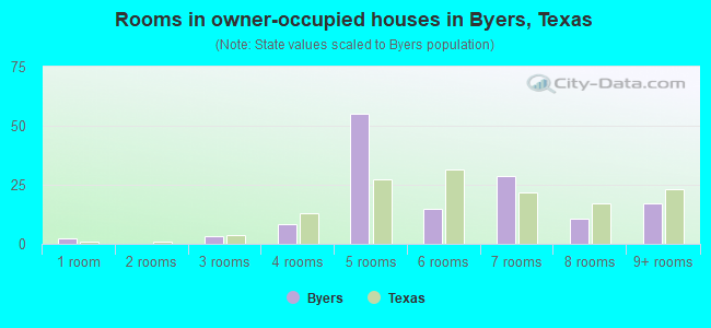 Rooms in owner-occupied houses in Byers, Texas