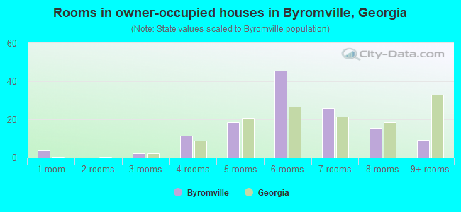 Rooms in owner-occupied houses in Byromville, Georgia