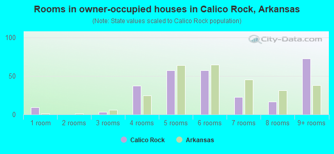 Rooms in owner-occupied houses in Calico Rock, Arkansas