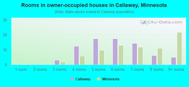 Rooms in owner-occupied houses in Callaway, Minnesota