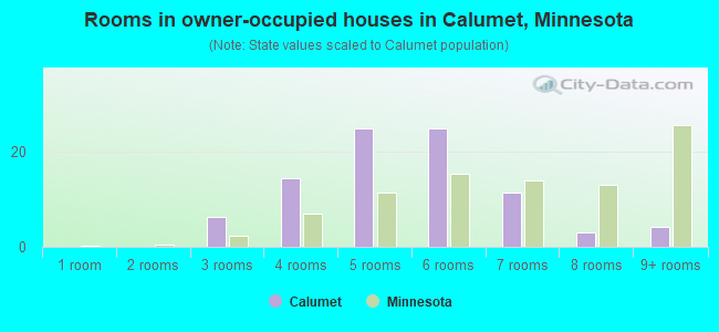 Rooms in owner-occupied houses in Calumet, Minnesota