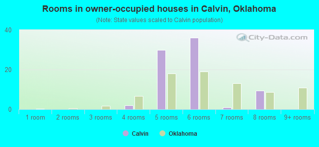 Rooms in owner-occupied houses in Calvin, Oklahoma