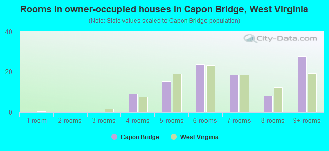 Rooms in owner-occupied houses in Capon Bridge, West Virginia
