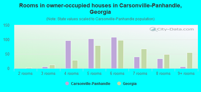 Rooms in owner-occupied houses in Carsonville-Panhandle, Georgia