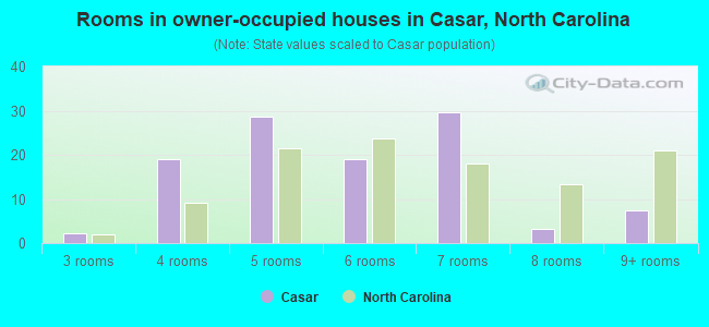 Rooms in owner-occupied houses in Casar, North Carolina