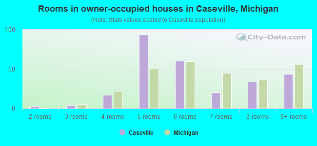 Rooms in owner-occupied houses in Caseville, Michigan