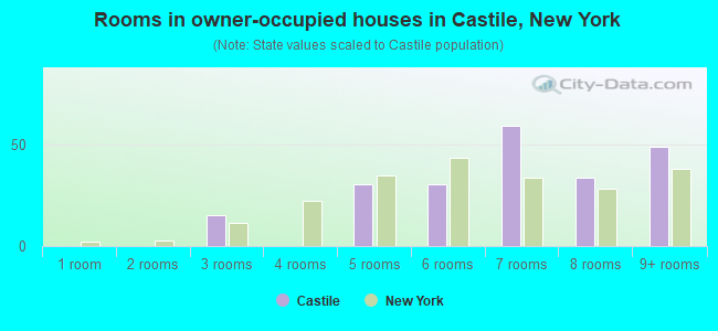 Rooms in owner-occupied houses in Castile, New York
