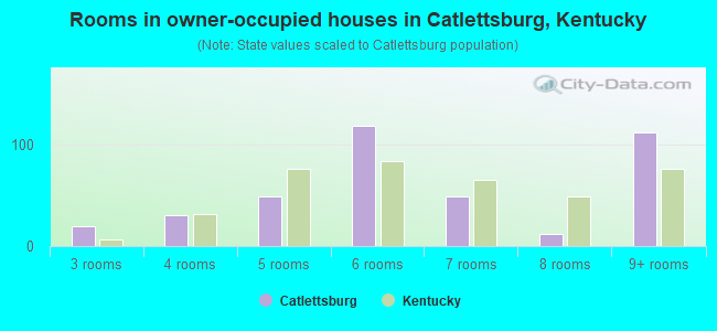 Rooms in owner-occupied houses in Catlettsburg, Kentucky