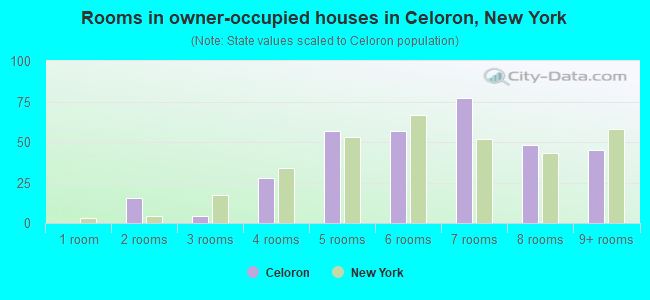 Rooms in owner-occupied houses in Celoron, New York