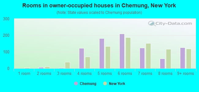 Rooms in owner-occupied houses in Chemung, New York