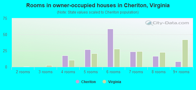 Rooms in owner-occupied houses in Cheriton, Virginia