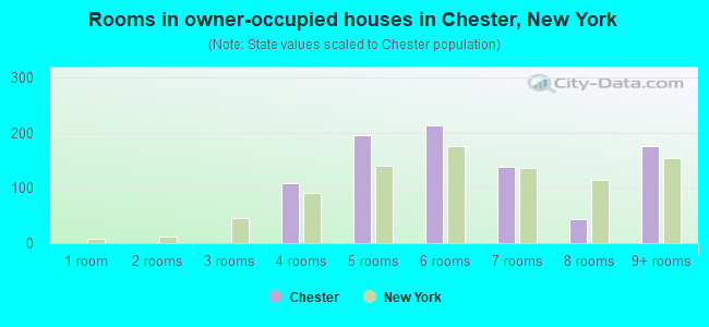 Rooms in owner-occupied houses in Chester, New York