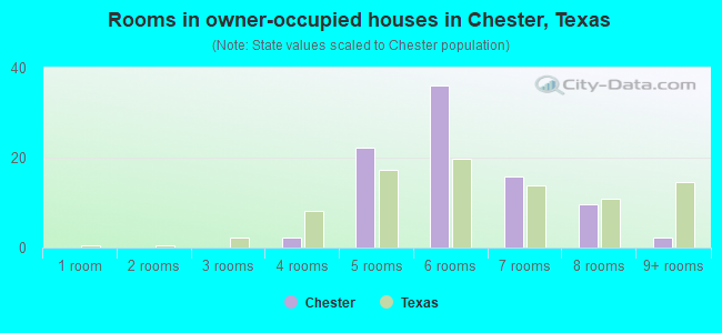 Rooms in owner-occupied houses in Chester, Texas