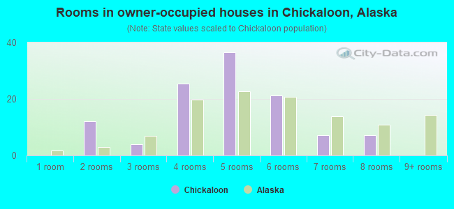 Rooms in owner-occupied houses in Chickaloon, Alaska