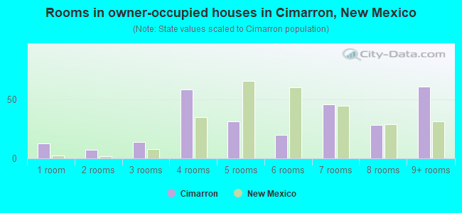 Rooms in owner-occupied houses in Cimarron, New Mexico