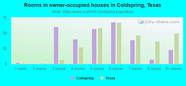 Rooms in owner-occupied houses in Coldspring, Texas
