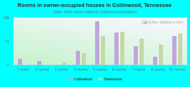 Rooms in owner-occupied houses in Collinwood, Tennessee