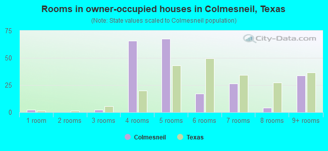 Rooms in owner-occupied houses in Colmesneil, Texas