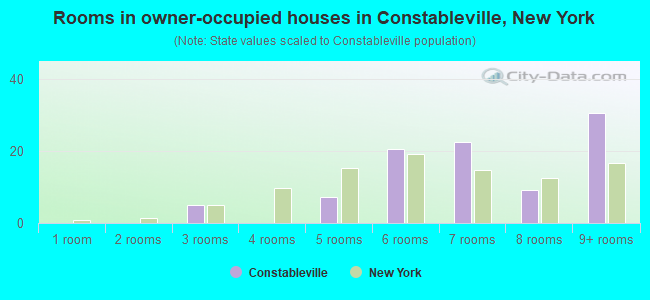 Rooms in owner-occupied houses in Constableville, New York