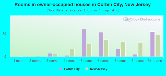 Rooms in owner-occupied houses in Corbin City, New Jersey