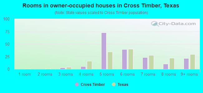 Rooms in owner-occupied houses in Cross Timber, Texas