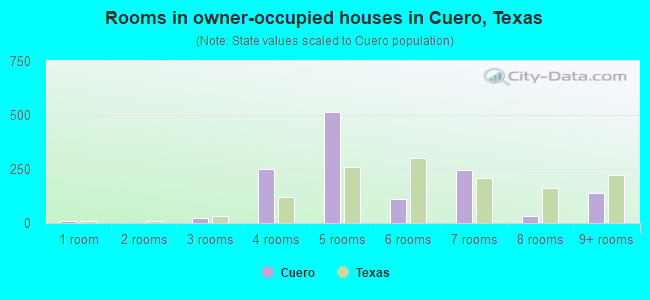 Rooms in owner-occupied houses in Cuero, Texas