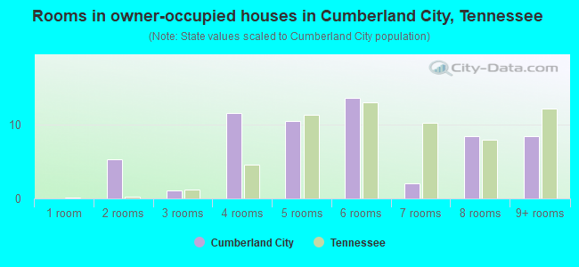 Rooms in owner-occupied houses in Cumberland City, Tennessee