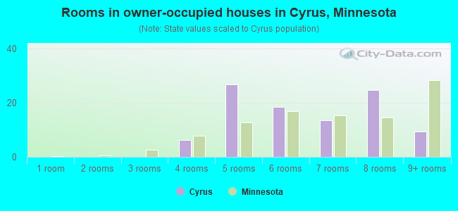 Rooms in owner-occupied houses in Cyrus, Minnesota