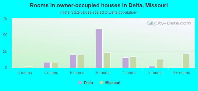 Rooms in owner-occupied houses in Delta, Missouri