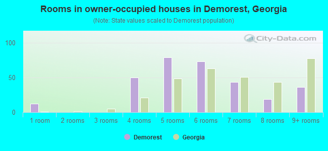 Rooms in owner-occupied houses in Demorest, Georgia