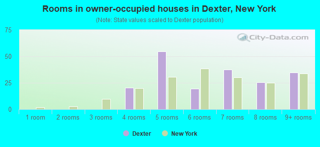 Rooms in owner-occupied houses in Dexter, New York