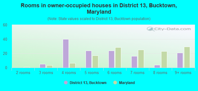 Rooms in owner-occupied houses in District 13, Bucktown, Maryland