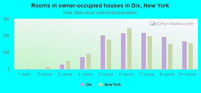 Rooms in owner-occupied houses in Dix, New York