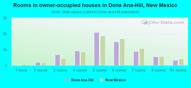 Rooms in owner-occupied houses in Dona Ana-Hill, New Mexico