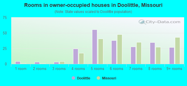 Rooms in owner-occupied houses in Doolittle, Missouri