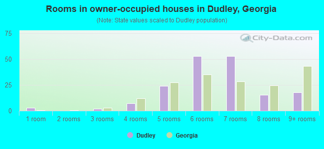 Rooms in owner-occupied houses in Dudley, Georgia